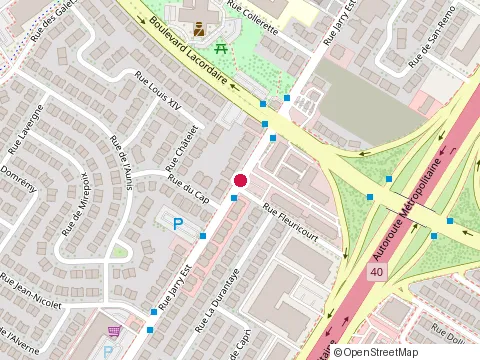 Location of Restaurant la Pastourelle at 5250 Rue Jarry E, Saint-Léonard