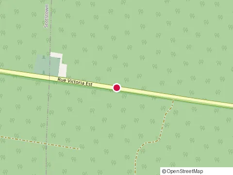 Location of Restaurant Lamy at 35 chemin Victoria O, Scotstown