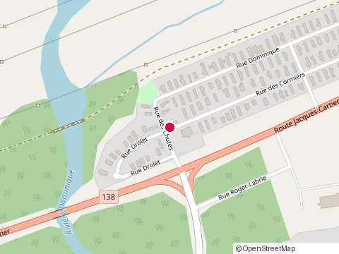 Location of Restaurant le Cartier at 1 Rue des Pionniers, Port-Cartier