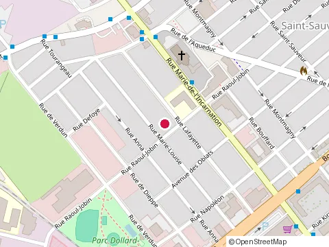 Location of Restaurant le Fin Gourmet at 774 Raoul-Jobin St, Québec