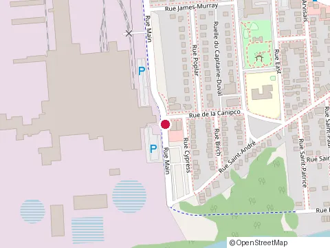 Location of Restaurant le Moulin at 68 Rue Main, Gatineau