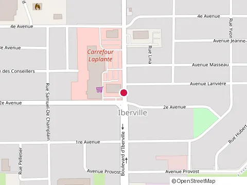 Location of Restaurant le Normand Enr at 735 boulevard d'Iberville, Saint-Jean-sur-Richelieu