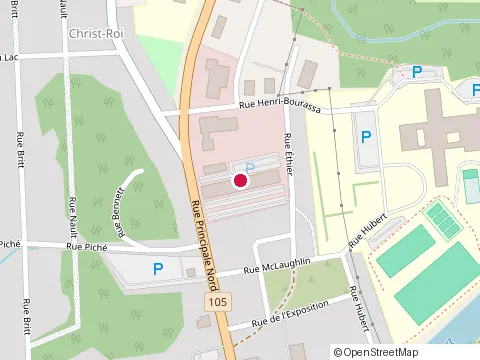 Location of Restaurant le Williamson at 83 Rue Principale N, Maniwaki