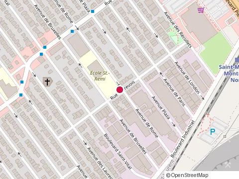 Location of Restaurant Mario Angelo Enr at 3736 Rue Sabrevois, Montreal-Nord