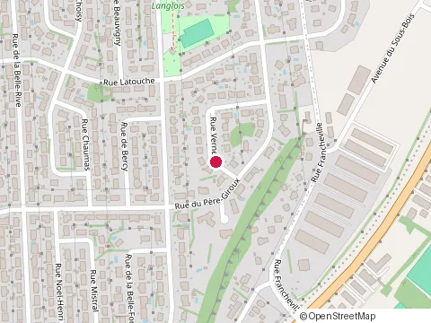 Location of Restaurant Nickels at 1445 avenue Jules-Verne, Québec