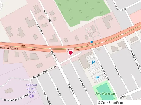 Location of Restaurant Pa-Pizza at 720 boulevard Mgr Langlois, Grande-Île