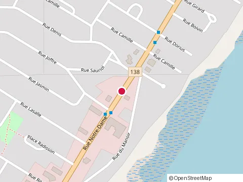 Location of Restaurant Pax Deli-Repentigny at 644 Rue Notre-Dame, Repentigny