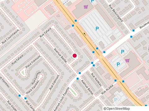 Location of Restaurant Pho Binh at 4869 Rue Édouard-Brunette, Laval