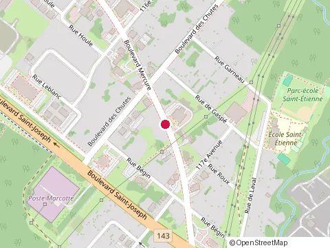 Location of Restaurant Poulet du Sud at 2205 boulevard Mercure, Drummondville