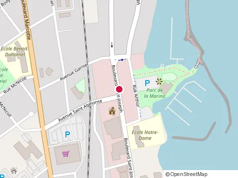 Location of Restaurant Pub l'Amaretto at 869  boulevard Saint-Joseph, Roberval