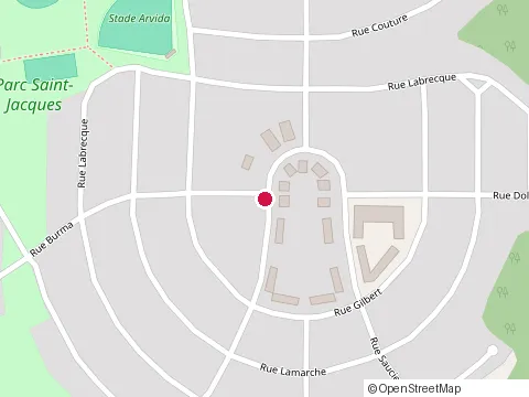 Location of Restaurant Racine at 2234, Rue Poitras, Jonquière
