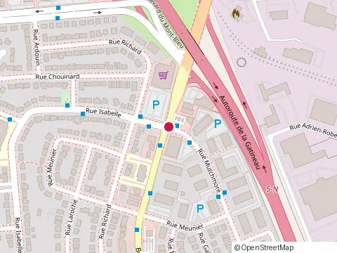 Location of Restaurant Richard Jong at 763 boulevard Saint-Joseph, Hull