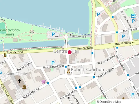 Location of Restaurant Subway at 221  Rue  Victoria, Salaberry-de-Valleyfield