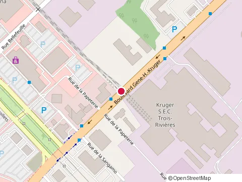 Location of Restaurant Village Fu Lam at 7050 boulevard Gene-H.-Kruger, Trois-Rivières