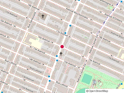 Location of Restaurants Harvey'S at 3585 Rue Masson, Montréal