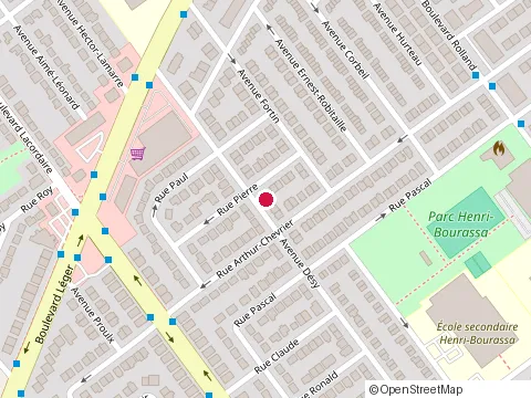 Location of Resto Capucine at 7000 Bd Maurice-Duplessis, Montréal