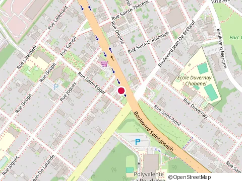 Location of Resto Chez Sylvie at 3035 boulevard Saint-Joseph, Drummondville