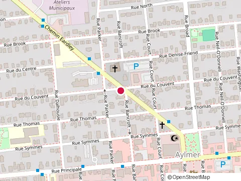 Location of Resto-Bar Desert Moon at 58 Rue Notre Dame, Aylmer