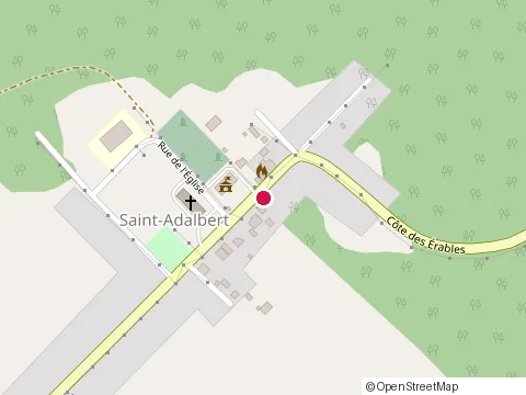 Location of Resto-Bar la Coupe at 462 Tour-du-Lac-Trois-Saumons, Saint-Adalbert