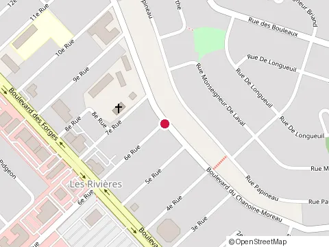 Location of Resto-Bar le Corral at 1250 6E Rang O, Trois-Rivières