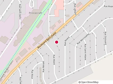 Location of Resto-Bar Turlu at 228 boulevard Baril O, Princeville
