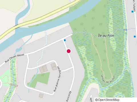 Location of Richard & Lehoux at 105 Rue Jean-de-Ronceray, Carignan