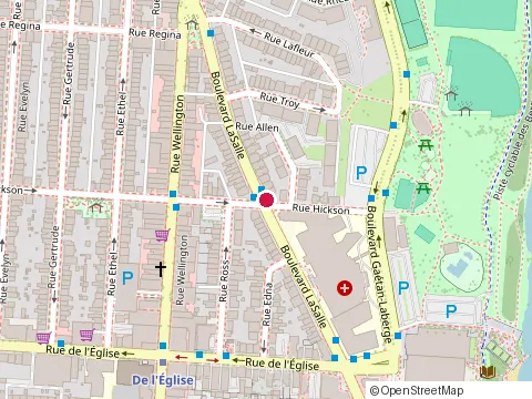 Location of Richard Deschenes at 3844 boulevard Lasalle, Verdun