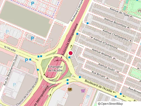 Location of Roasters Bbq Grill & Bar at 931 Bd Crémazie O, Montréal