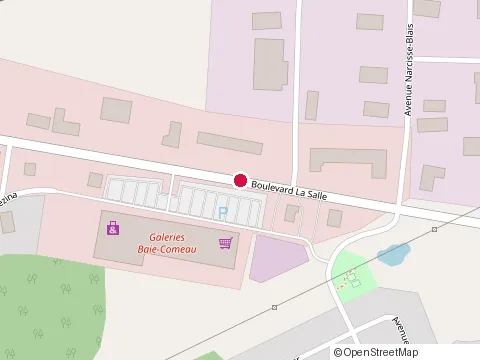 Location of Rotisseries St-Hubert Inc at 275 boulevard Lasalle, Baie-Comeau
