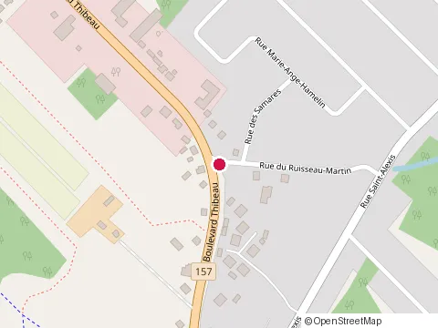 Location of Rotisseries Ti-Coq at 2150 boulevard Thibeau, Trois-Rivières