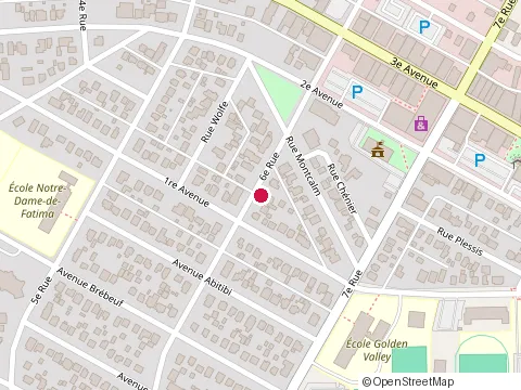 Location of S A T A S at 6 E Rue, Val-d'Or