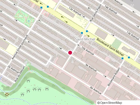 Location of S Desormiers Excavation Inc at 8720 10E Avenue, Montréal