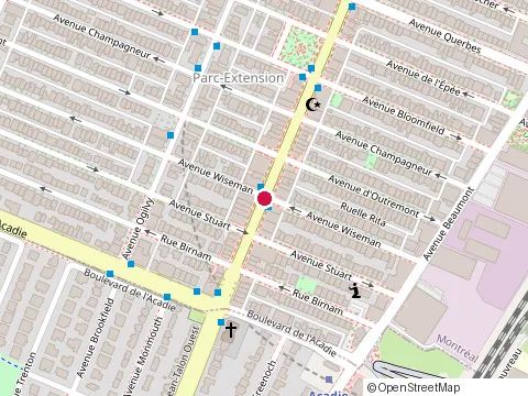 Location of S Kumar Services Inc at 915 Rue Jean-Talon O, Montréal