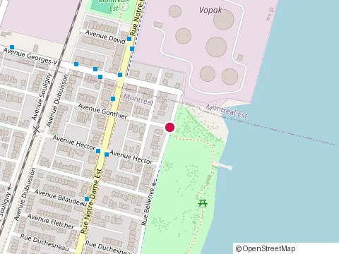 Location of Sablage de Plancher l P Enr at 9631 Rue Bellerive, Montréal