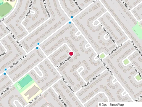 Location of Saima Construction at 3020 Crois Giffard, Laval
