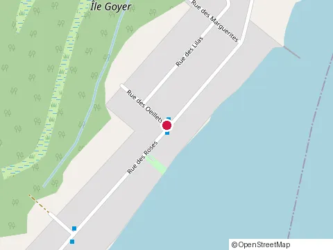 Location of Saisons de l'Ile Goyer at 1889 Rue des Roses, Carignan