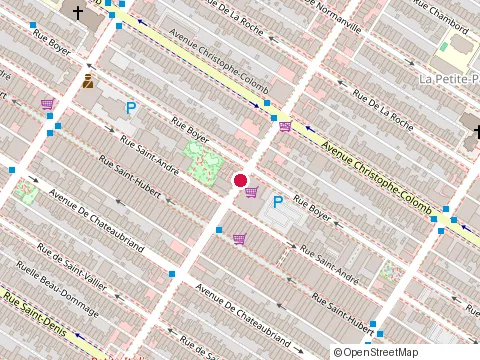 Location of Salle de Quilles le Forum at 920 Rue Saint-Zotique E, Montréal