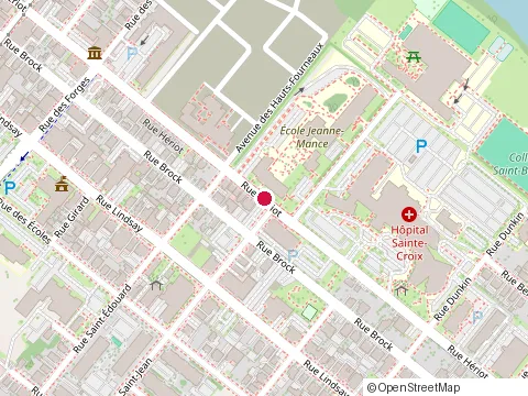 Location of Salon de Billard Heriot at 412 Rue Hériot, Drummondville