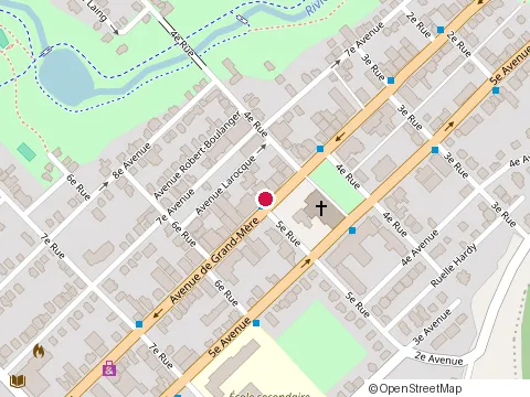 Location of Sara Dejeuner at 547 6E Ave, Grand-Mère