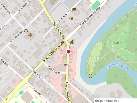 Location of School Family at 506 Rue Lafontaine Suite 220, Rivière-du-Loup