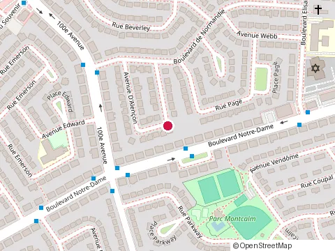Location of Select-Dor at 984 avenue d'Alencon, Laval