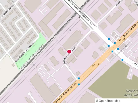 Location of Sept Freres Construction Inc at 7910 avenue Marco-Polo, Montréal