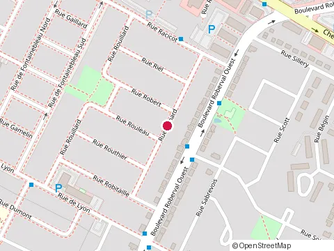 Location of Serge Cournoyer Inc at 419 Rue Richard, Longueuil