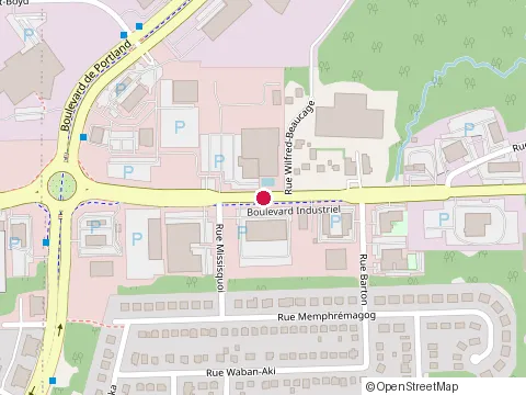 Location of Serres St-Élie at 4675 Bd Industriel, Sherbrooke