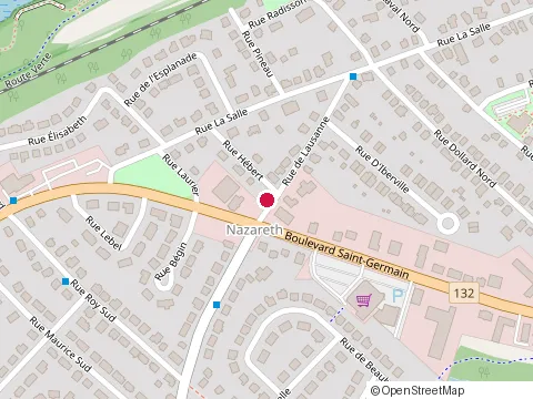 Location of Service Auto Duchesne at 489 Boulevard Saint Germain, Rimouski