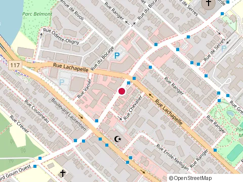 Location of Service Auto Speedy at 6010 Boulevard Gouin O, Montréal