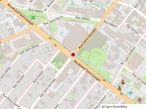 Location of Service d'Education des Adulte at 300 Rue St-Georges, Drummondville