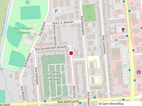 Location of Service de l'Entretien at 60 Rue Fortin, Gatineau