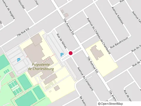 Location of Services Alimentaires Cvc at 800 Place Sorbonne, Charlesbourg