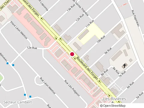 Location of Services Conseils Cannabis 04 Inc. at 5190 Bd des Forges, Trois-Rivières